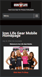 Mobile Screenshot of ironlifegear.com